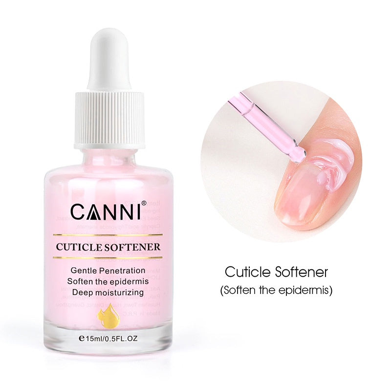 Canni น้ำน้ำยาตัดหนัง ขนาด น้ำยาตัดหนัง หนังนิ่ม น้ำยาหนังนิ่ม เตรียมหน้าเล็บ ตัดหนังเล็บ