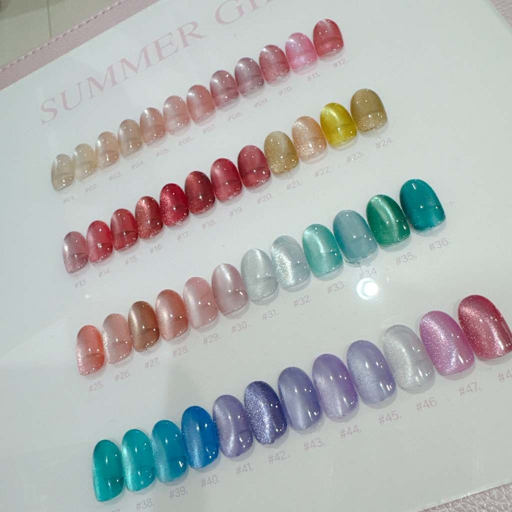 SUM003 สีลูกแก้ว 48 สี แบรนด์ Summer Girl