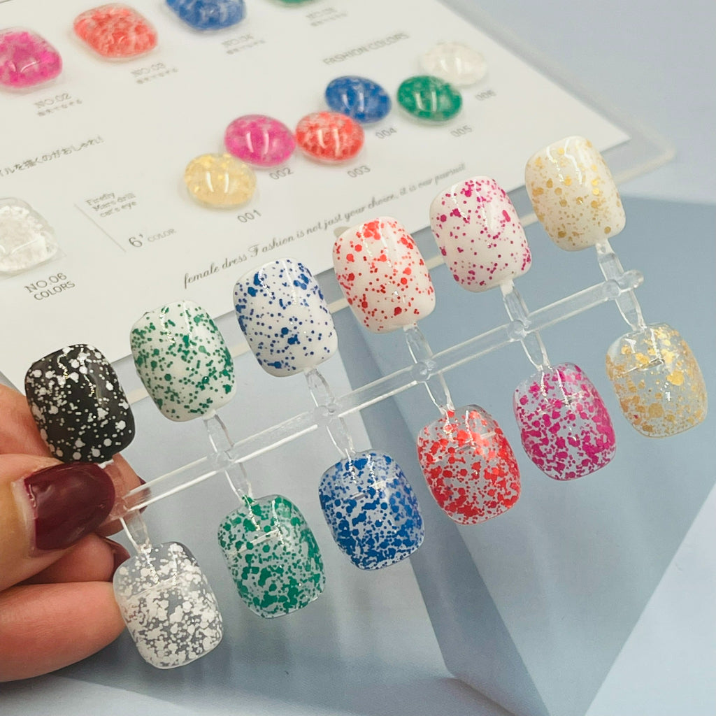 TS009 ท็อปกลิตเตอร์ 6 สี แบรนด์ทาดี