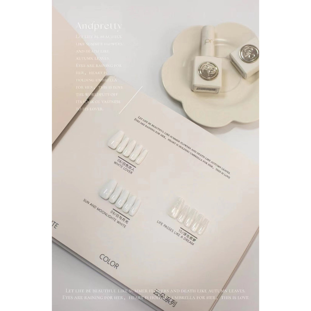 AND002 สีโทนขาว 10สี แบรนด์Andpretty