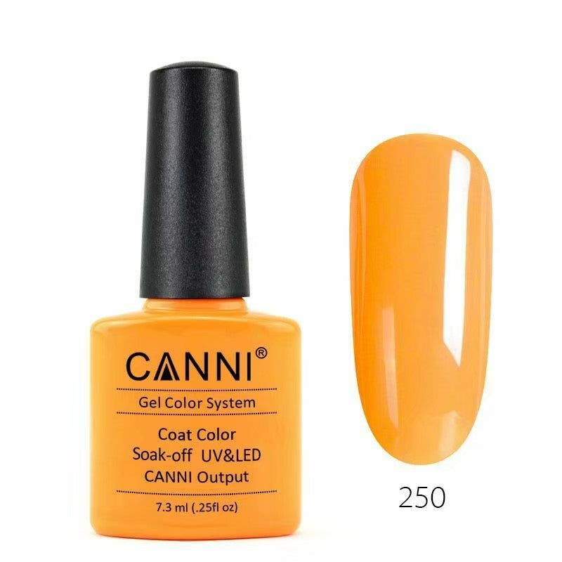 A049 สีโทนส้ม-นู้ด 6สี แบรนด์ Canni