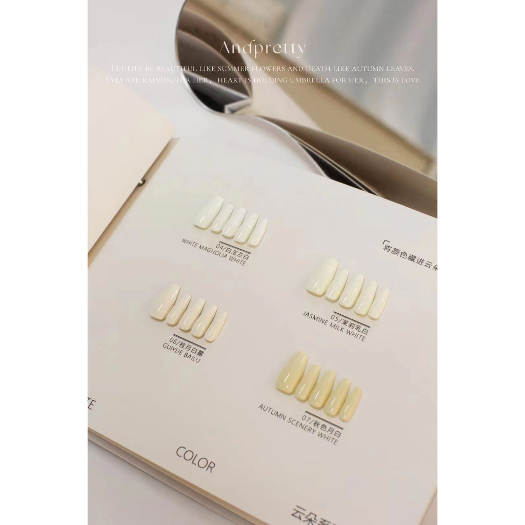 AND002 สีโทนขาว 10สี แบรนด์Andpretty
