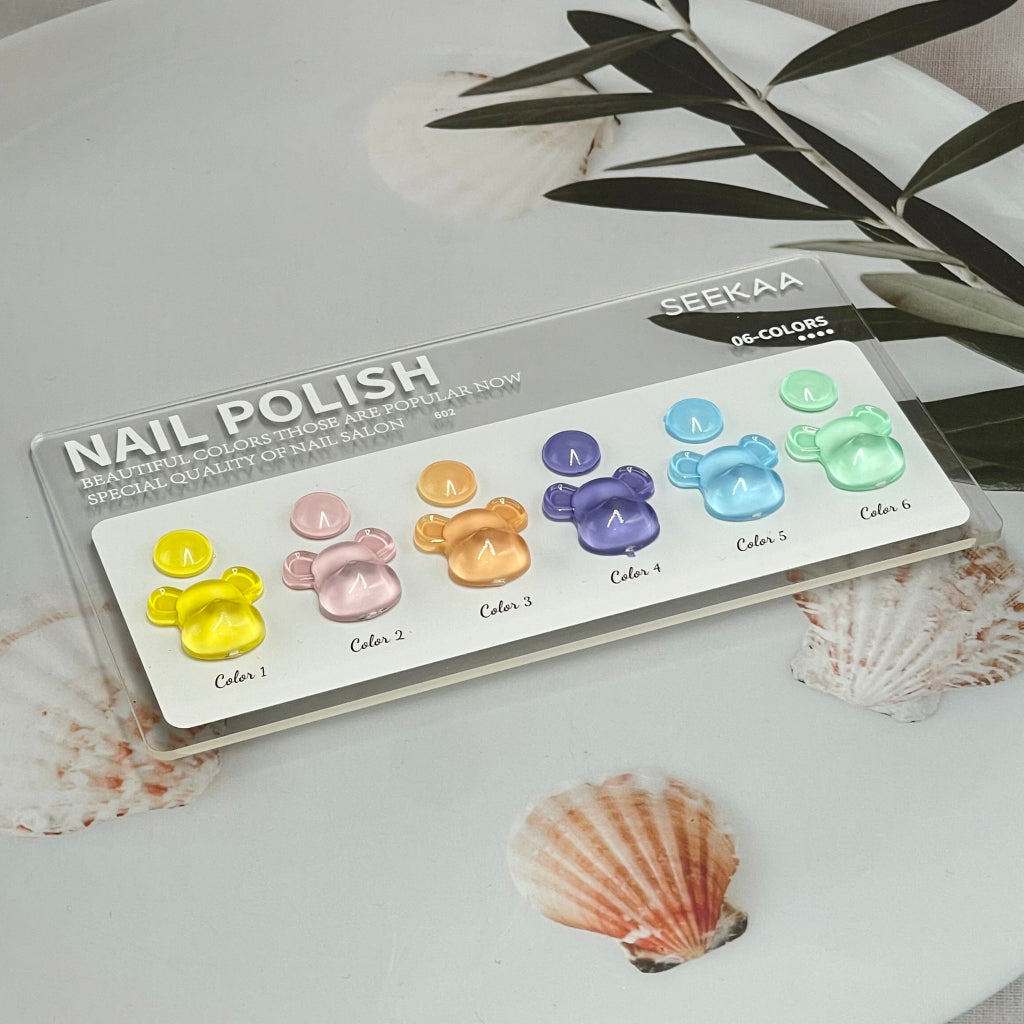 A042 สีโทนพาสเทล 6สี แบรนด์ Canni