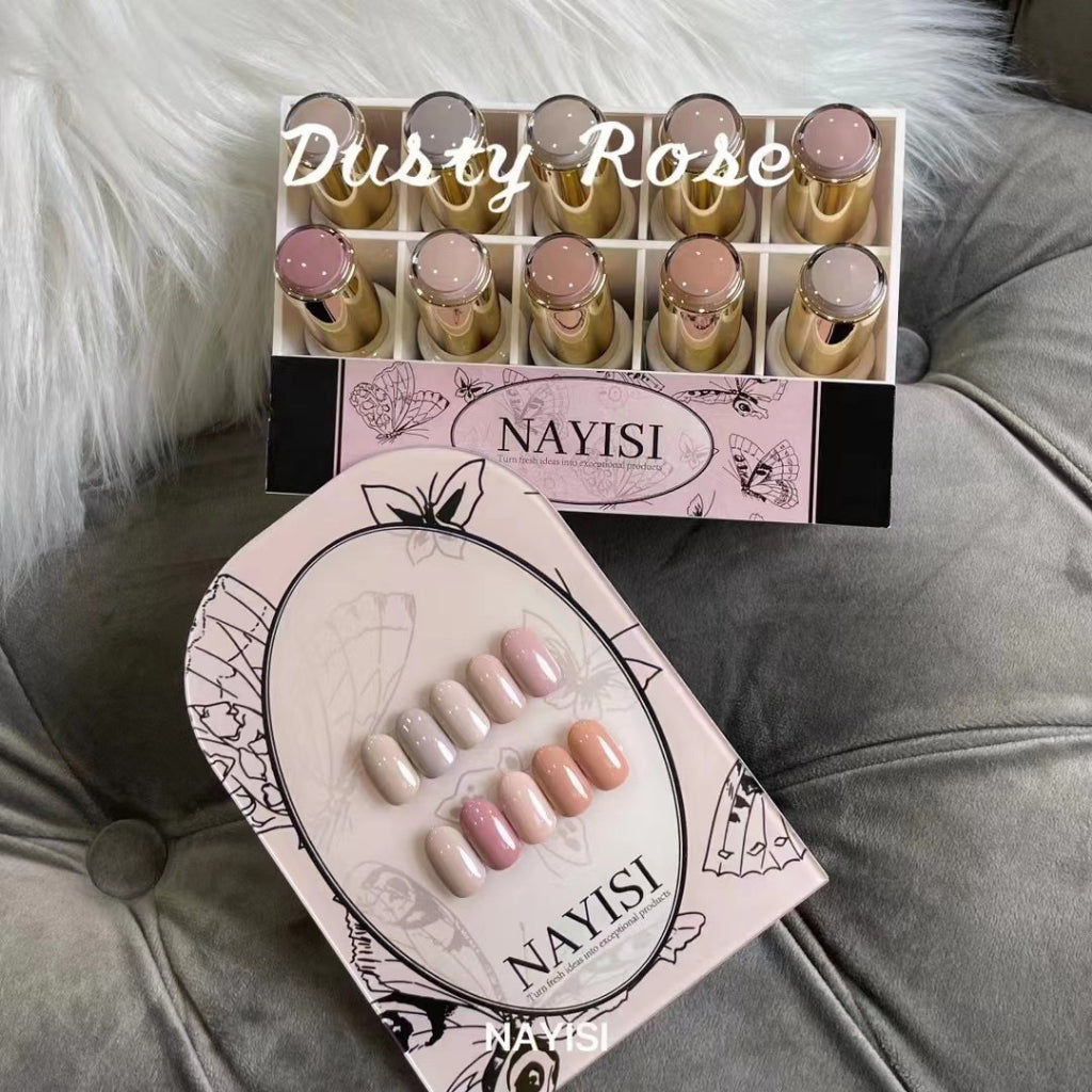 NAY002 สีโทนนู้ด 10สี แบรนด์ Nayisi