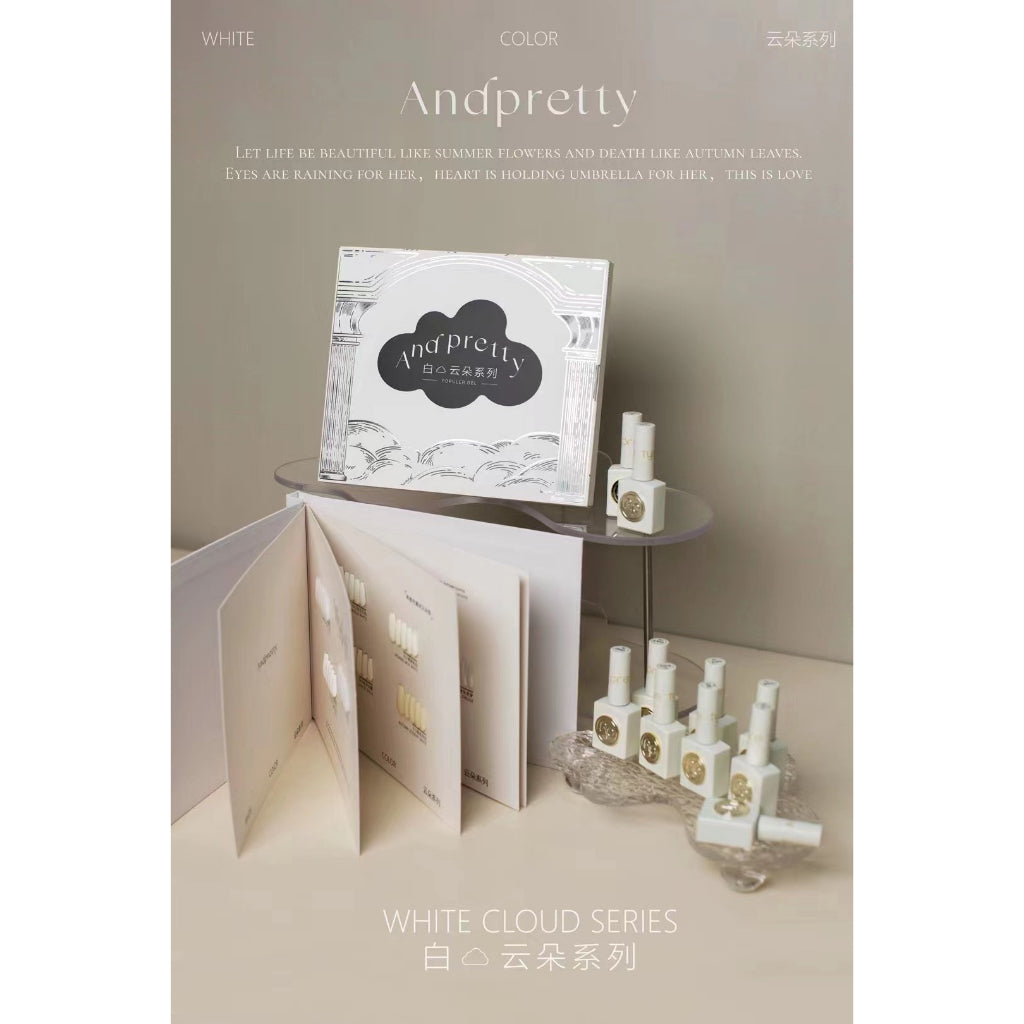 AND002 สีโทนขาว 10สี แบรนด์Andpretty