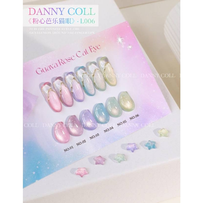 L006 สีลูกแก้ว 6 สี แบรนด์ Danny Coll