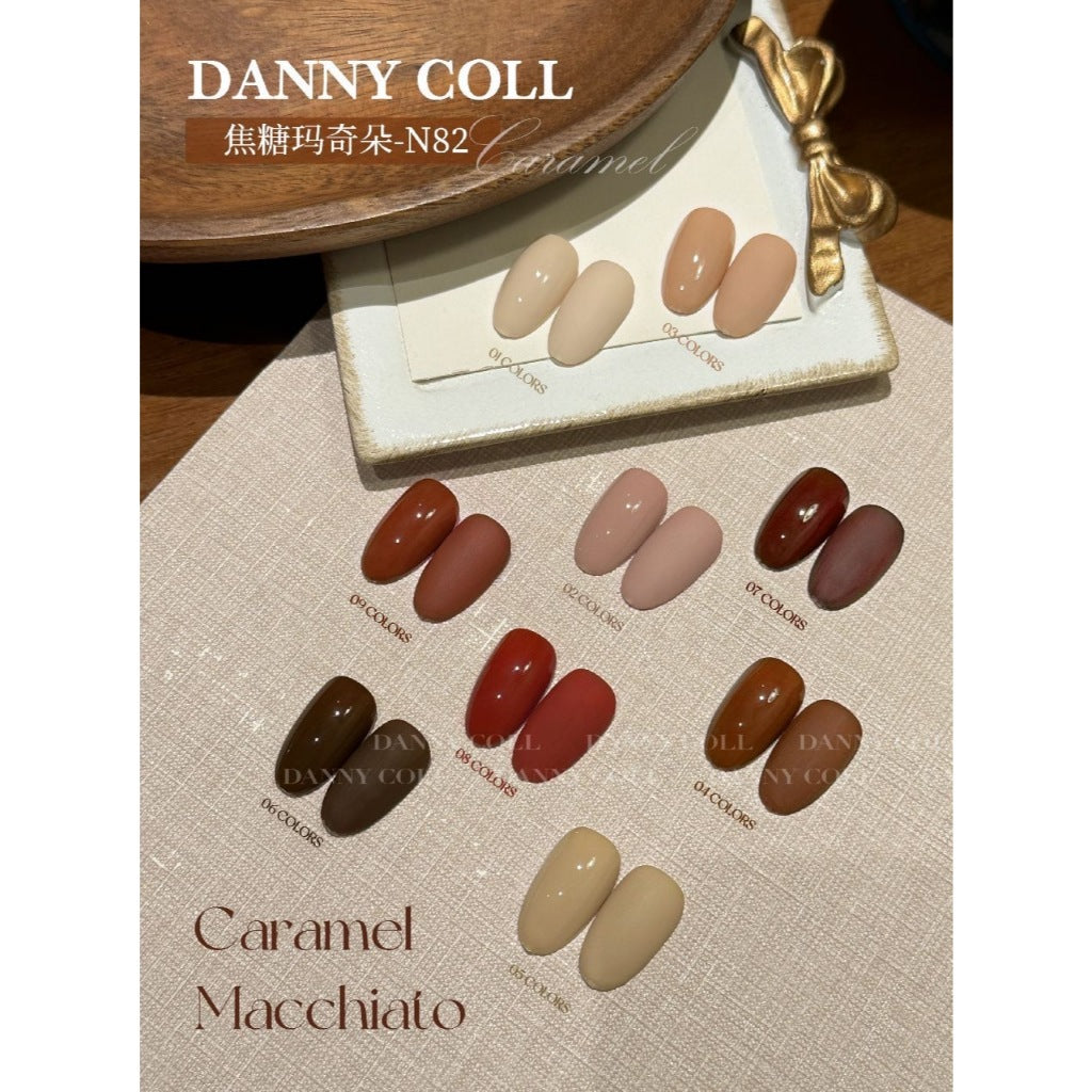 N82 สีโทนนูส กาแฟ 9 สี แบรนด์ Danny Coll