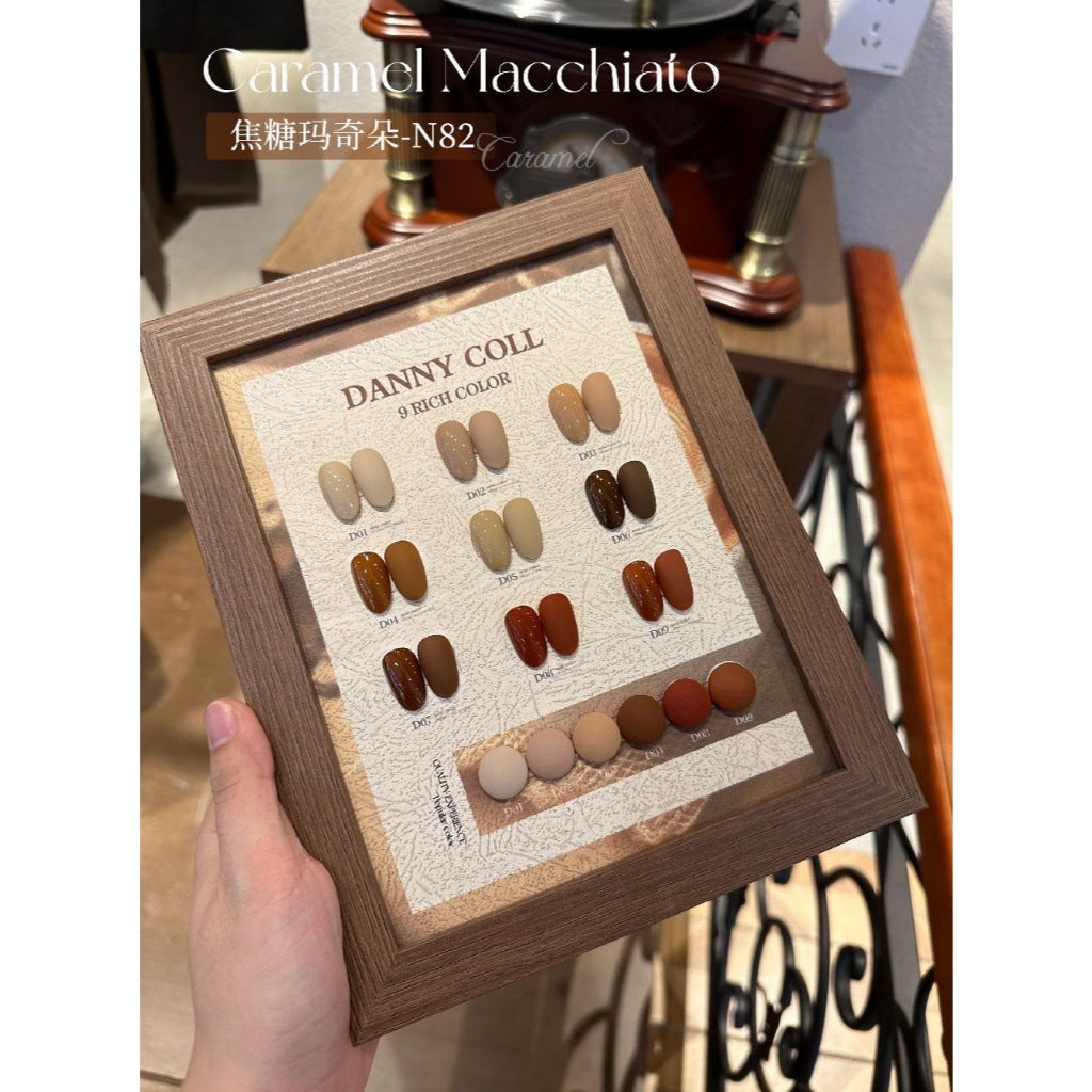 N82 สีโทนนูส กาแฟ 9 สี แบรนด์ Danny Coll