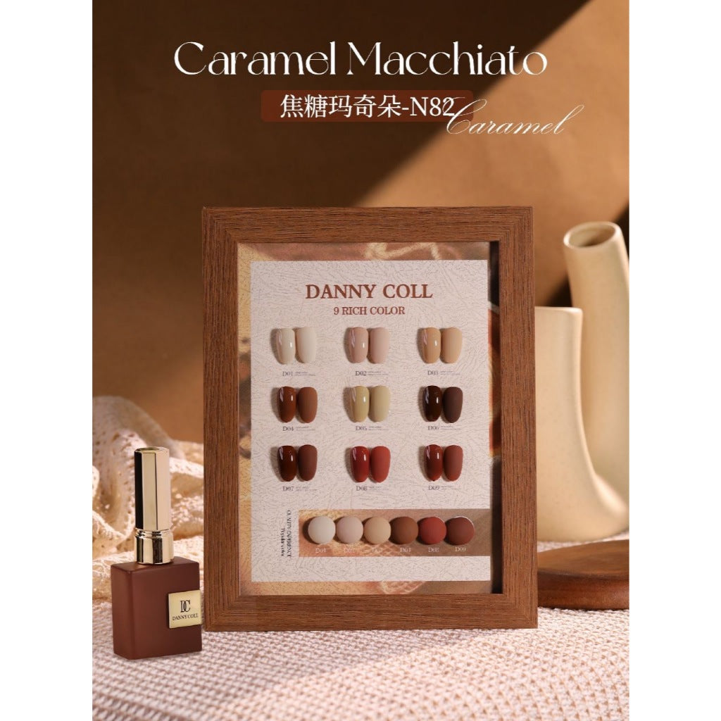 N82 สีโทนนูส กาแฟ 9 สี แบรนด์ Danny Coll