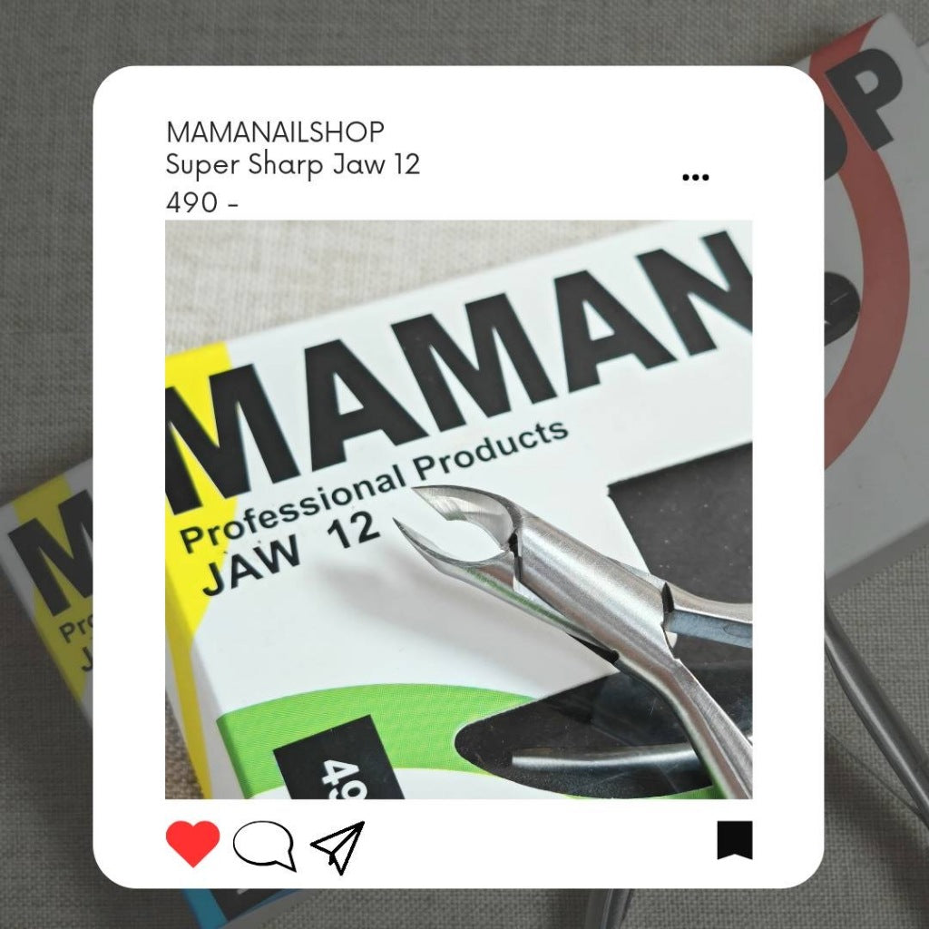 MAMA-01 กรรไกรตัดหนังปาก 12 แบรนด์ Mama Nail