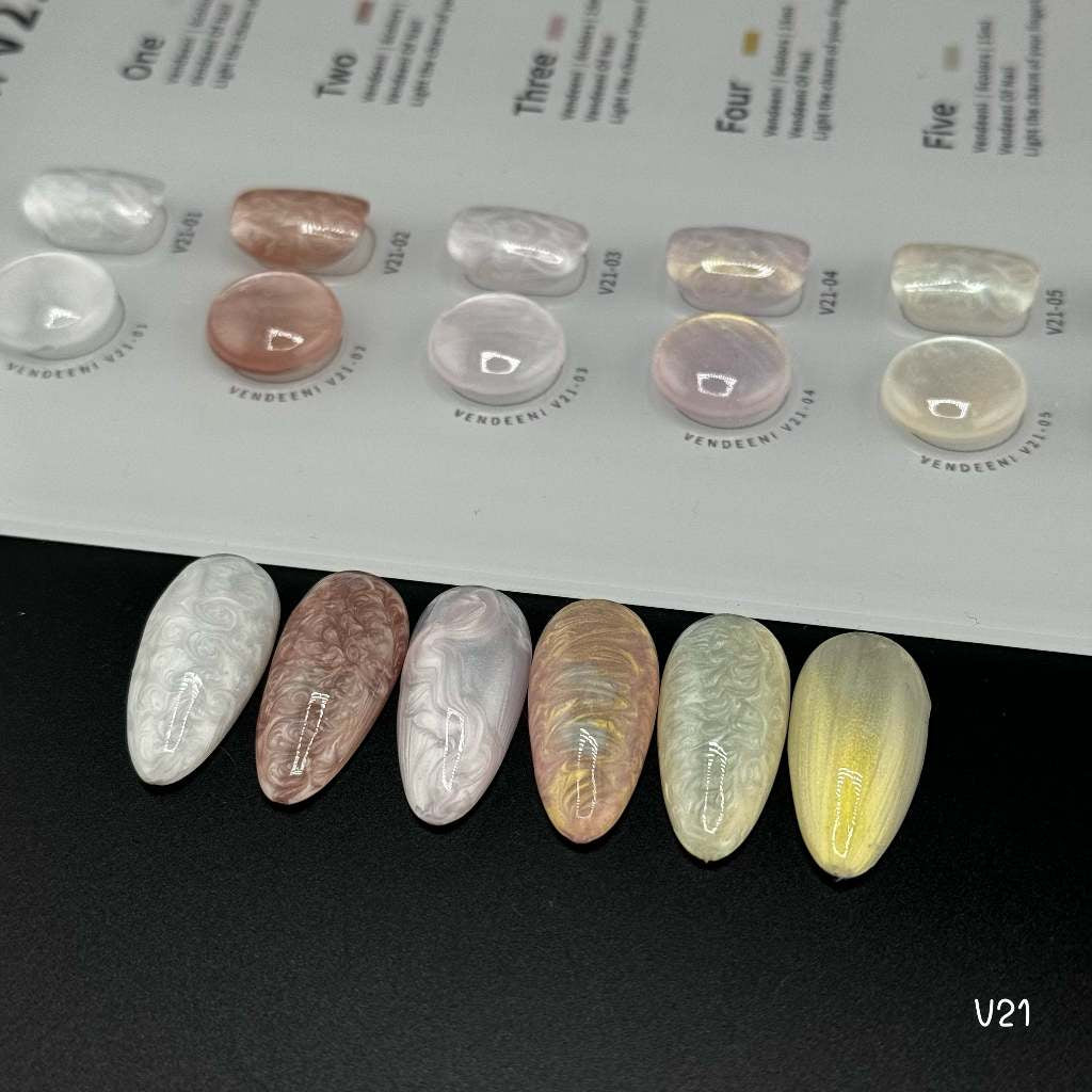 V21 สีมุขวน 6 สี แบรนด์ VDN