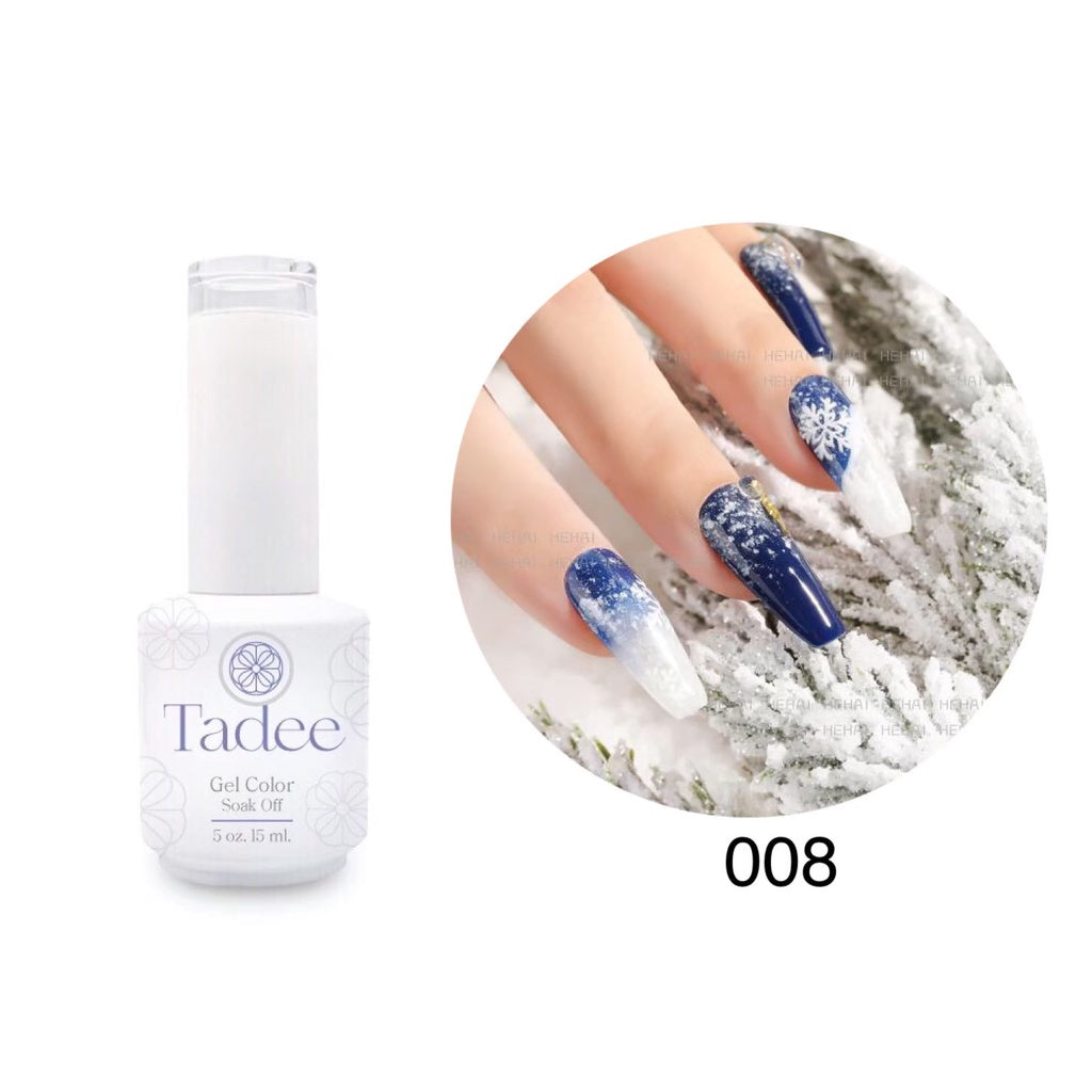 🔥ผ่านการจดแจ้ง อย.🔥ทาดี สีเจลยอดฮิต ใช้ได้ทุกโอกาส เงิน ทอง พิ้งค์โกล กลิตเตอร์แน่นทาง่ายแม้มือใหม่