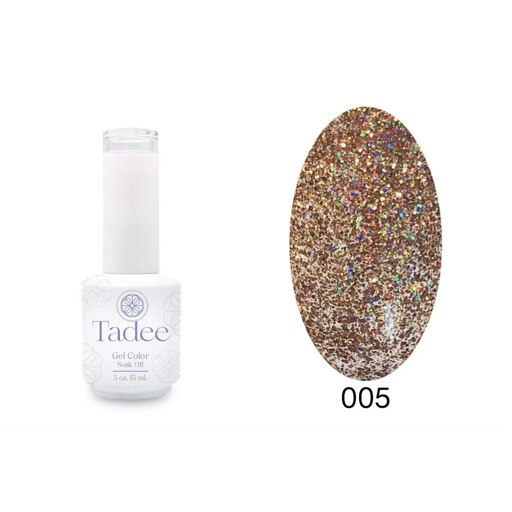 🔥ผ่านการจดแจ้ง อย.🔥ทาดี สีเจลยอดฮิต ใช้ได้ทุกโอกาส เงิน ทอง พิ้งค์โกล กลิตเตอร์แน่นทาง่ายแม้มือใหม่