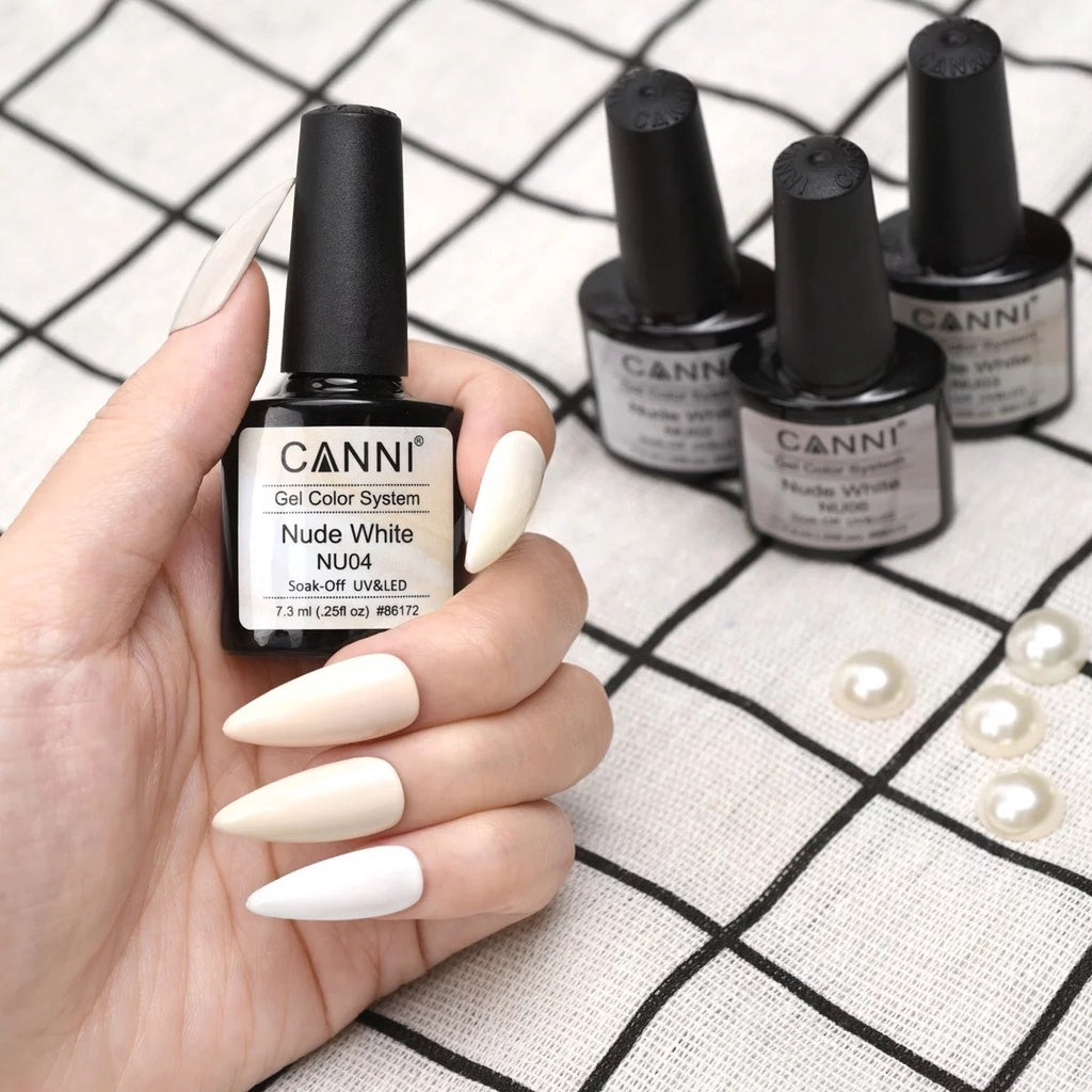 NU001 สีแยกขวด Nude White แบรนด์ Canni