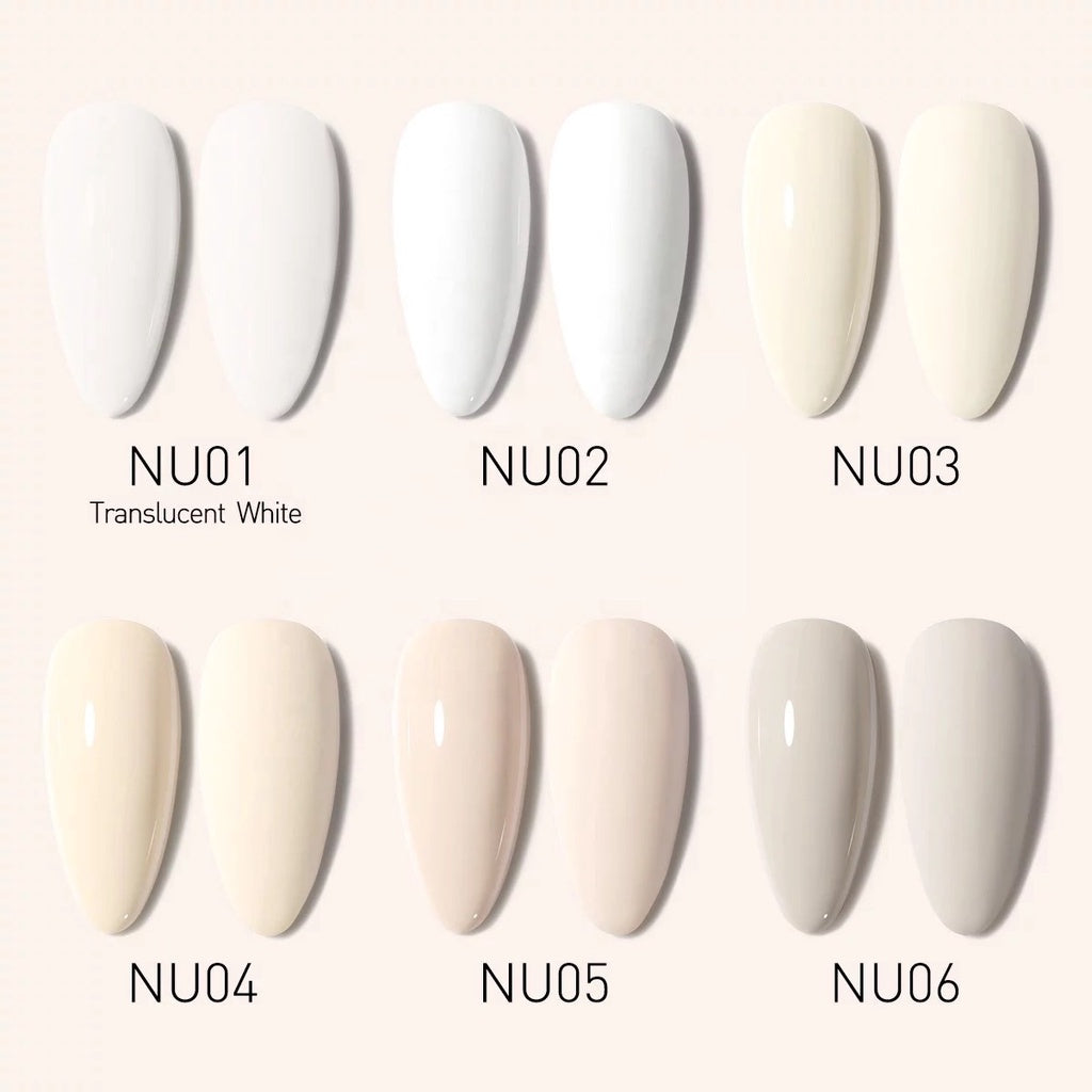 NU001 สีแยกขวด Nude White แบรนด์ Canni