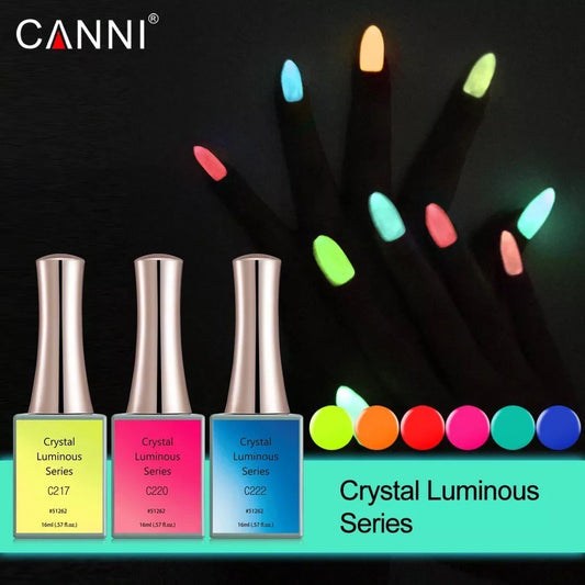 🔥ขายดี พร้อมส่ง🔥 CN002 สีโทนนีออน (เรืองแสง) 6 สี แบรนด์ Canni