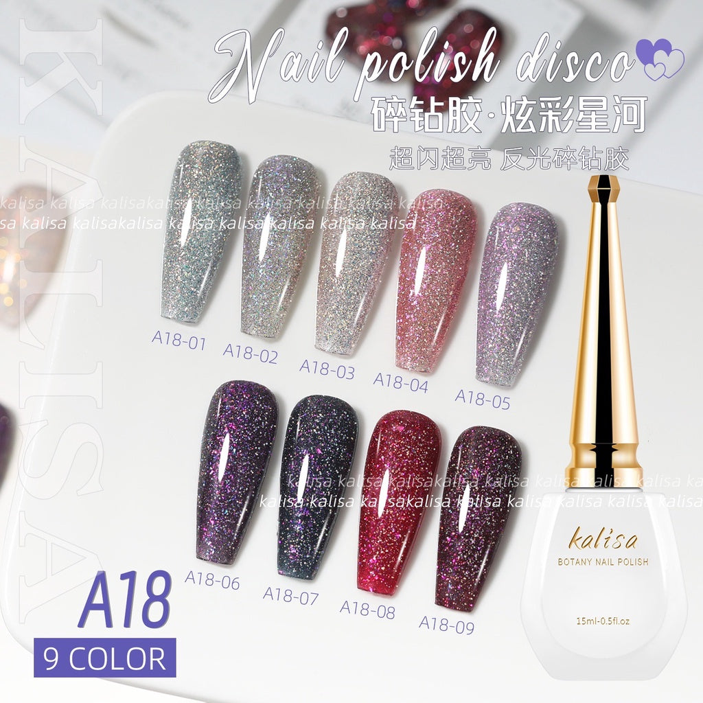 A18 สีแฟลช 9 สี  แบรนด์ Kalisa