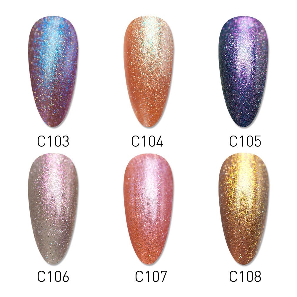 สีแยกขวด: สีชิมเมอร์ ขนาด16ml. แบรนด์Canni