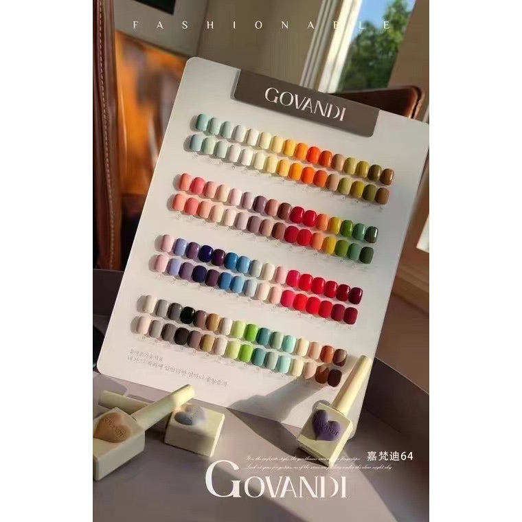 GOV002 สีเปิดร้าน 64สี แบรนด์ Govandi