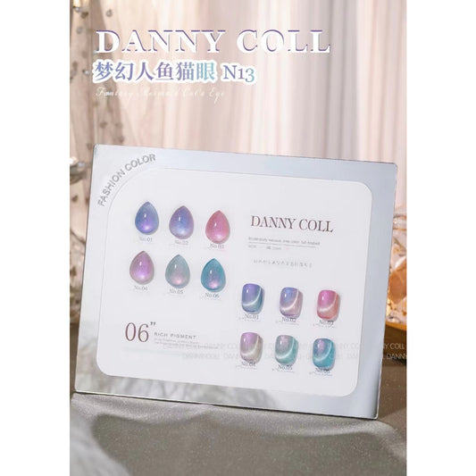 N13 สีลูกแก้ว Mermiad 6 สี แบรนด์ Danny Coll