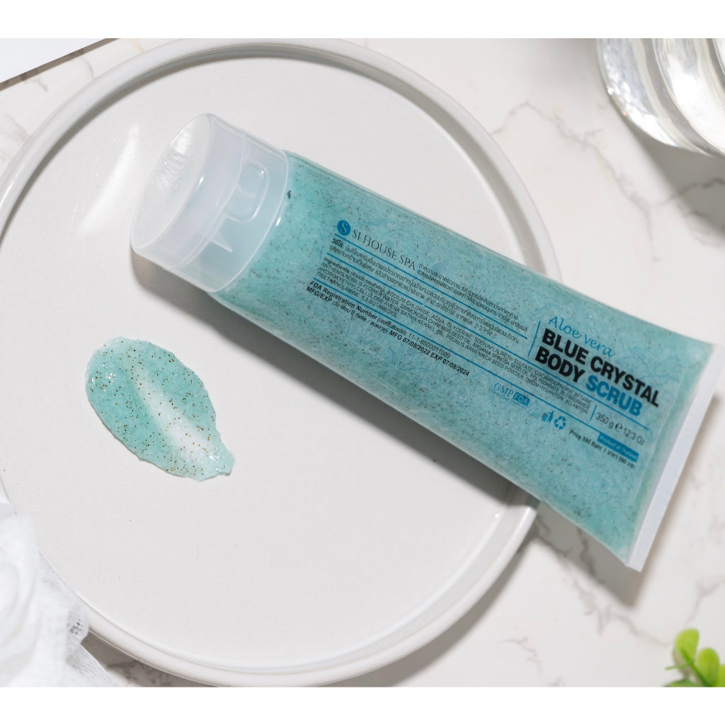 SI002 Blue Crystal Body Scrub