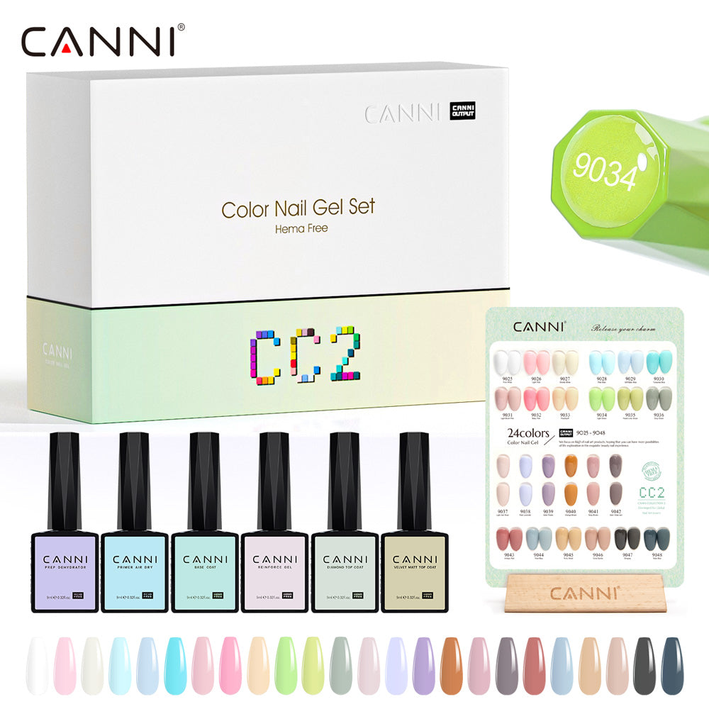 A054 เซตแคนนิ Hema 9 ml ปลอดสารเคมี ออแกรนิค ชุด CC2