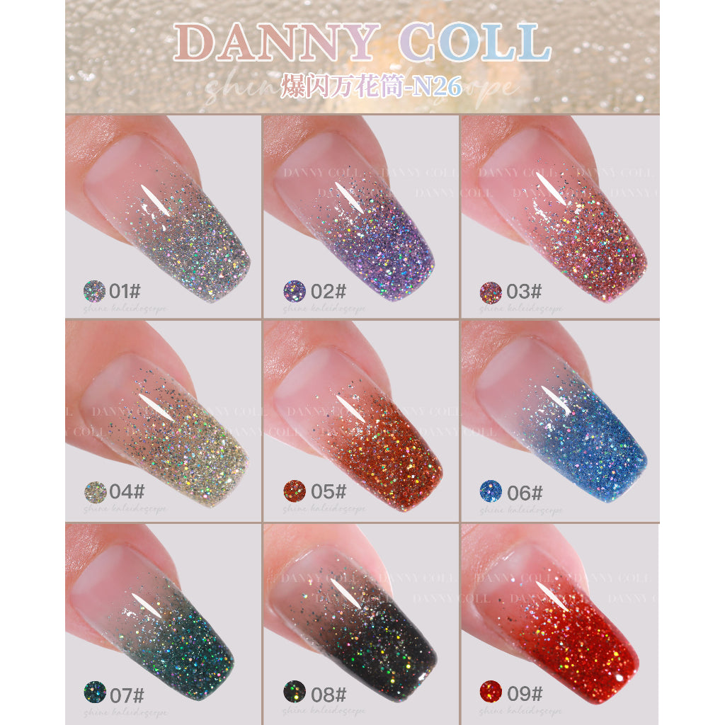 N26 สีแฟลชเลเซอร์ 9 สีแบรนด์ Danny Coll