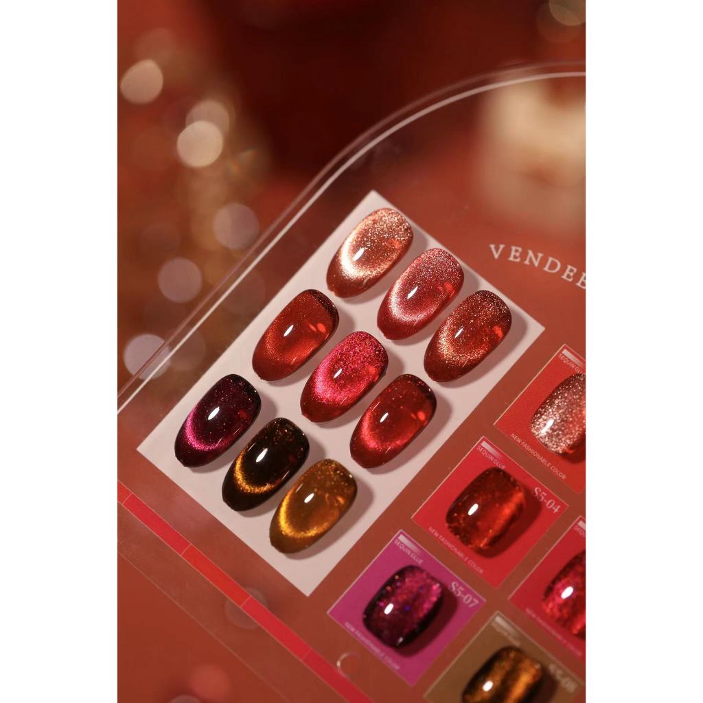 S5 สีลูกแก้ว 9 สี แบรนด์ VDN
