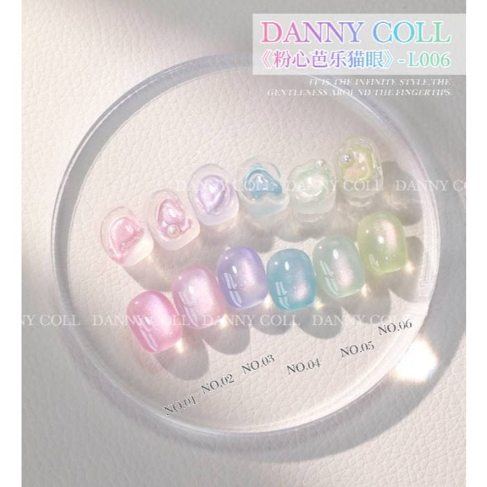 L006 สีลูกแก้ว 6 สี แบรนด์ Danny Coll