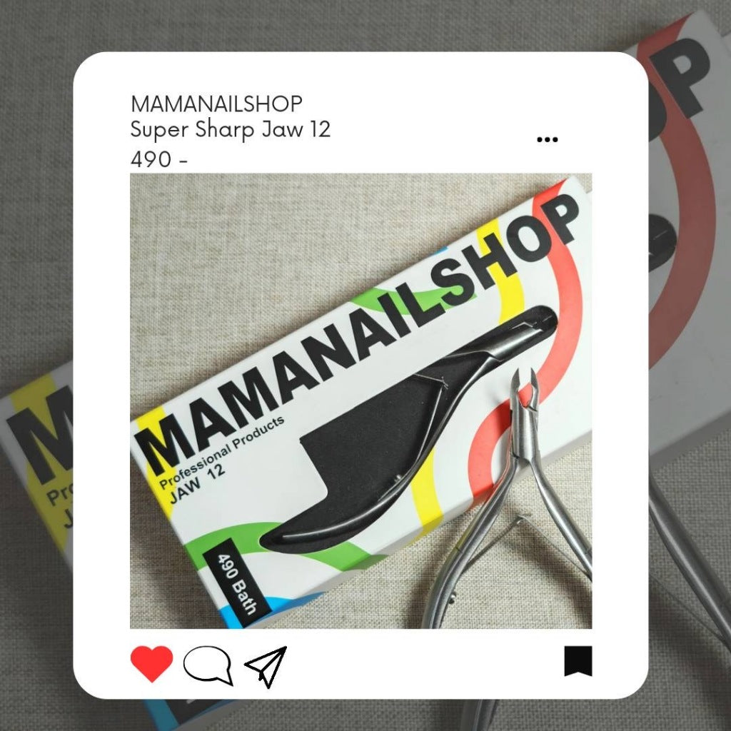 MAMA-01 กรรไกรตัดหนังปาก 12  แบรนด์ Mama Nail