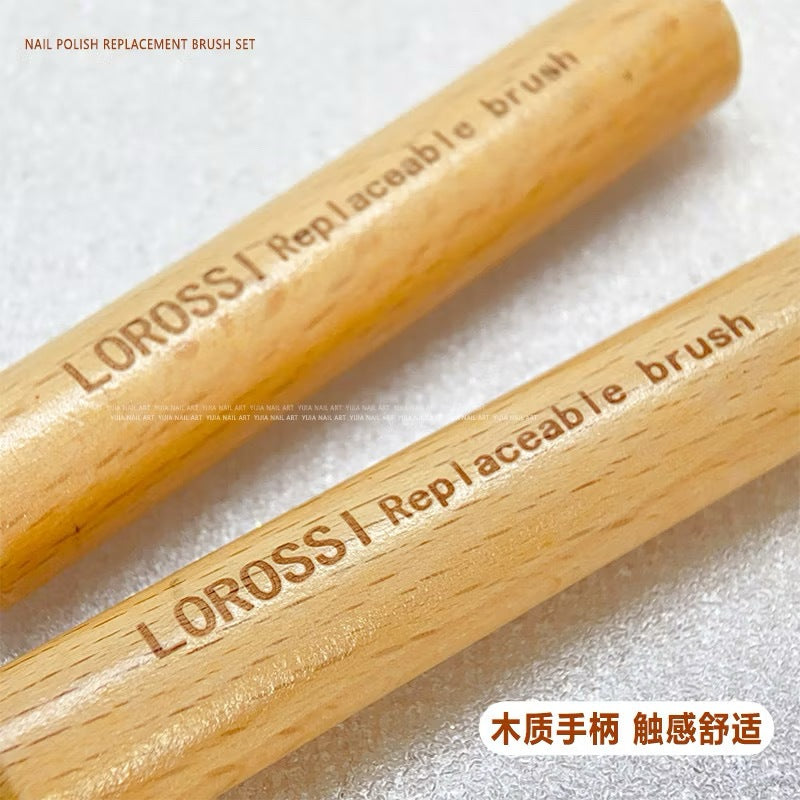Loso001 ชุดแปรงทาเล็บ ลากเส้น แบรนด์ Lorossi