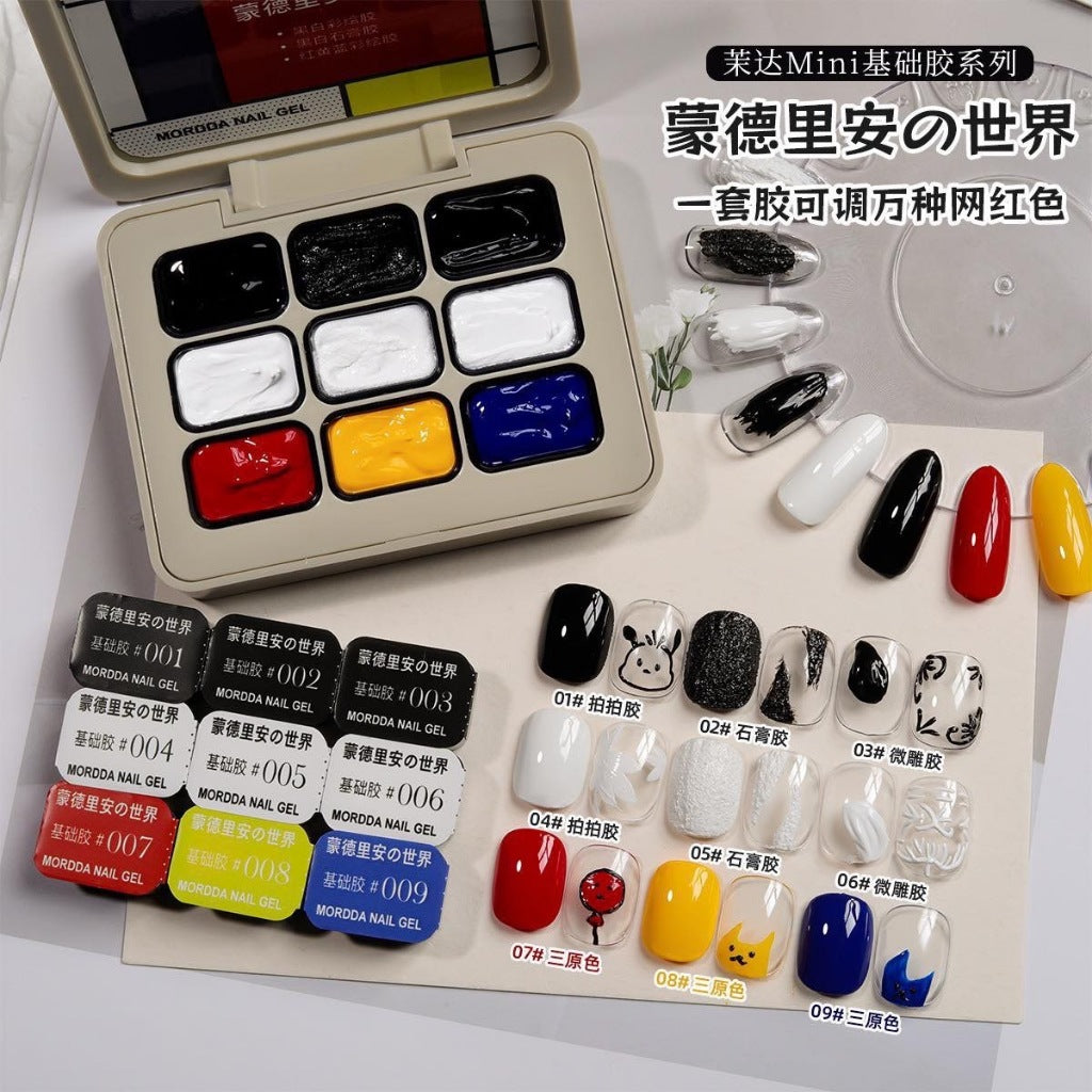 AN087 สีเพ้นท์กลิตเตอร์ละเอียด 4 สี แบรนด์ Annie