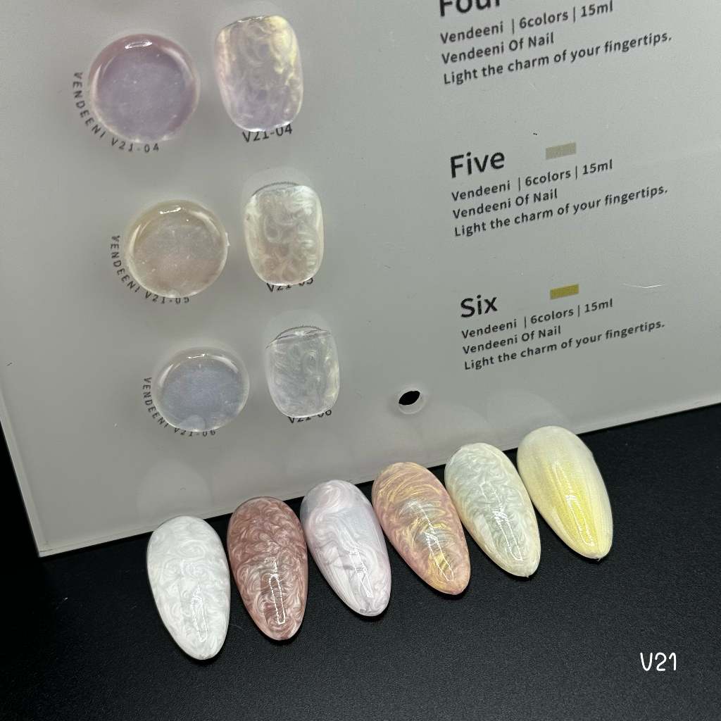 V21 สีมุขวน 6 สี แบรนด์ VDN