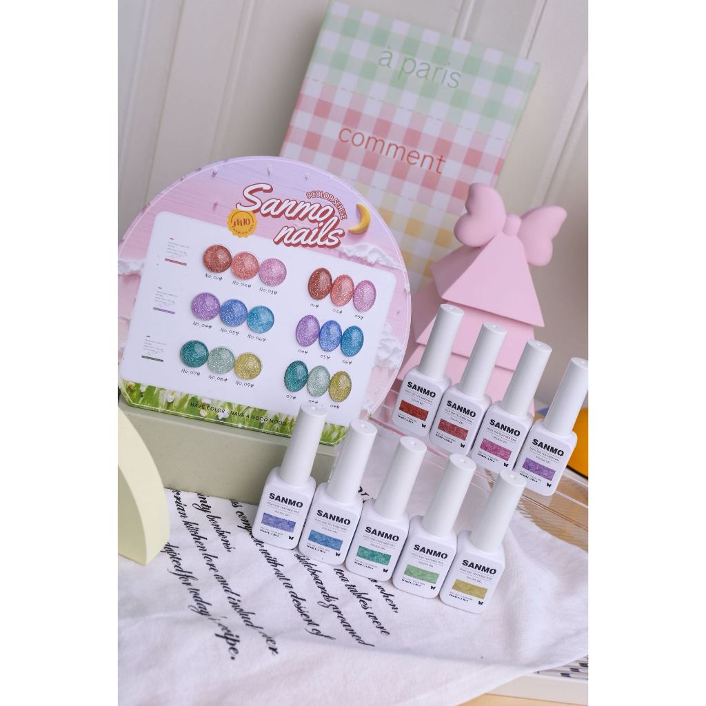 SANM สีเซตใหญ่ แบรนด์ Sanmo