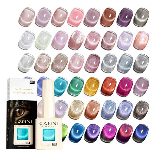 🔥Hema Free & TPO Free🔥CNHSET  Canni  Glitter และ Cat Eye  รุ่น  8 สี