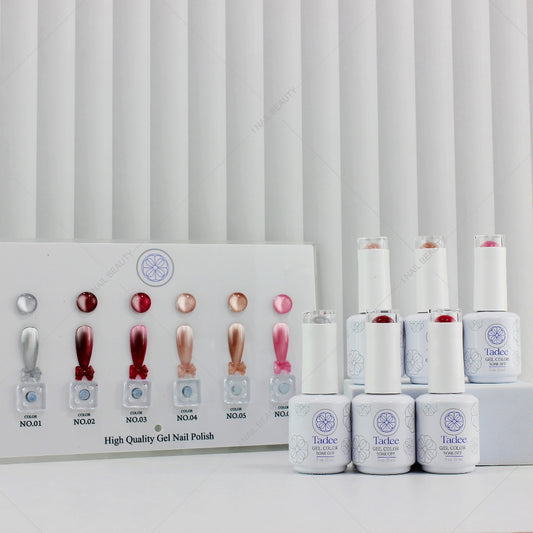 🔥 ผ่านการจดแจ้ง อย. 🔥 TS021 สีลูกแก้วซาติน  6 สี  พรีเมี่ยม แบรนด์ Tadee